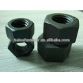 Black oxdie ASTM A194 GR.2H Hex heavy nuts grade 8